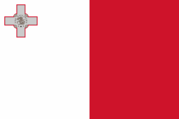 Vlag Malta - 100x150cm Spun-Poly